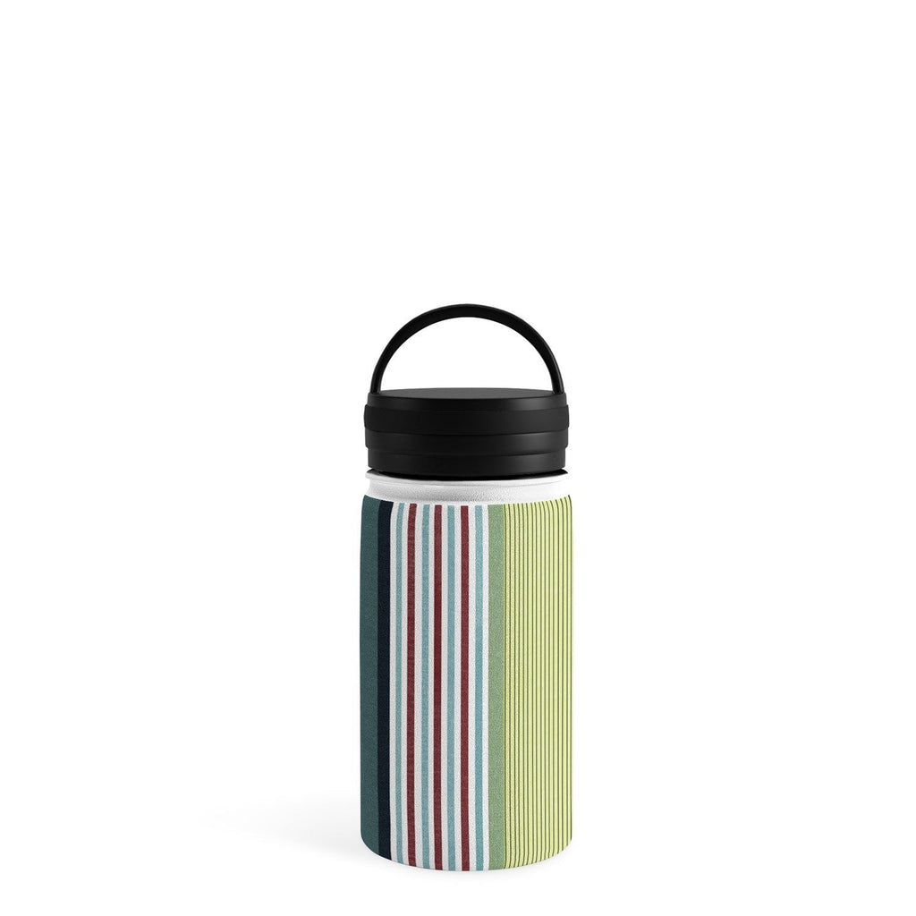 Marta Barragan Camarasa Colorful Stripe Delight Water Bottle