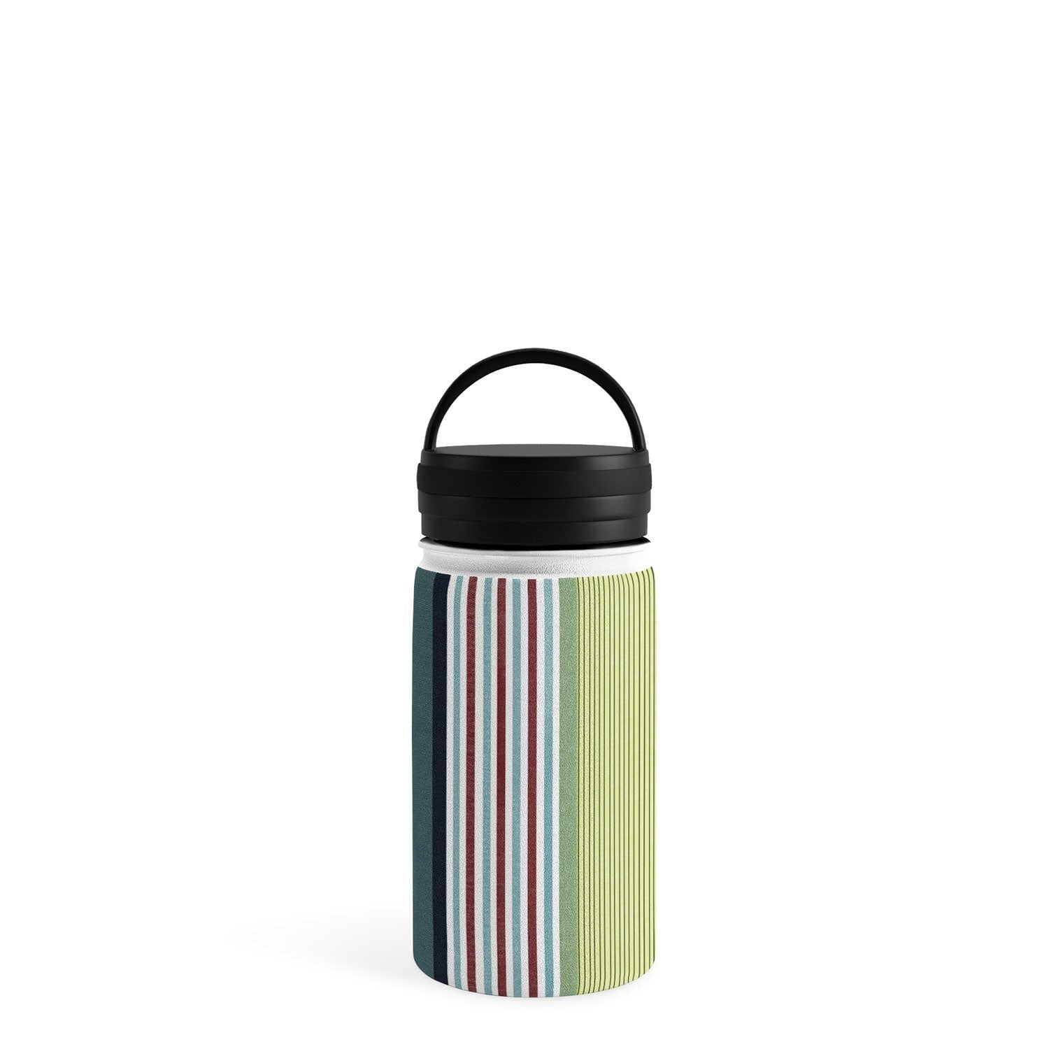 Marta Barragan Camarasa Colorful Stripe Delight Water Bottle