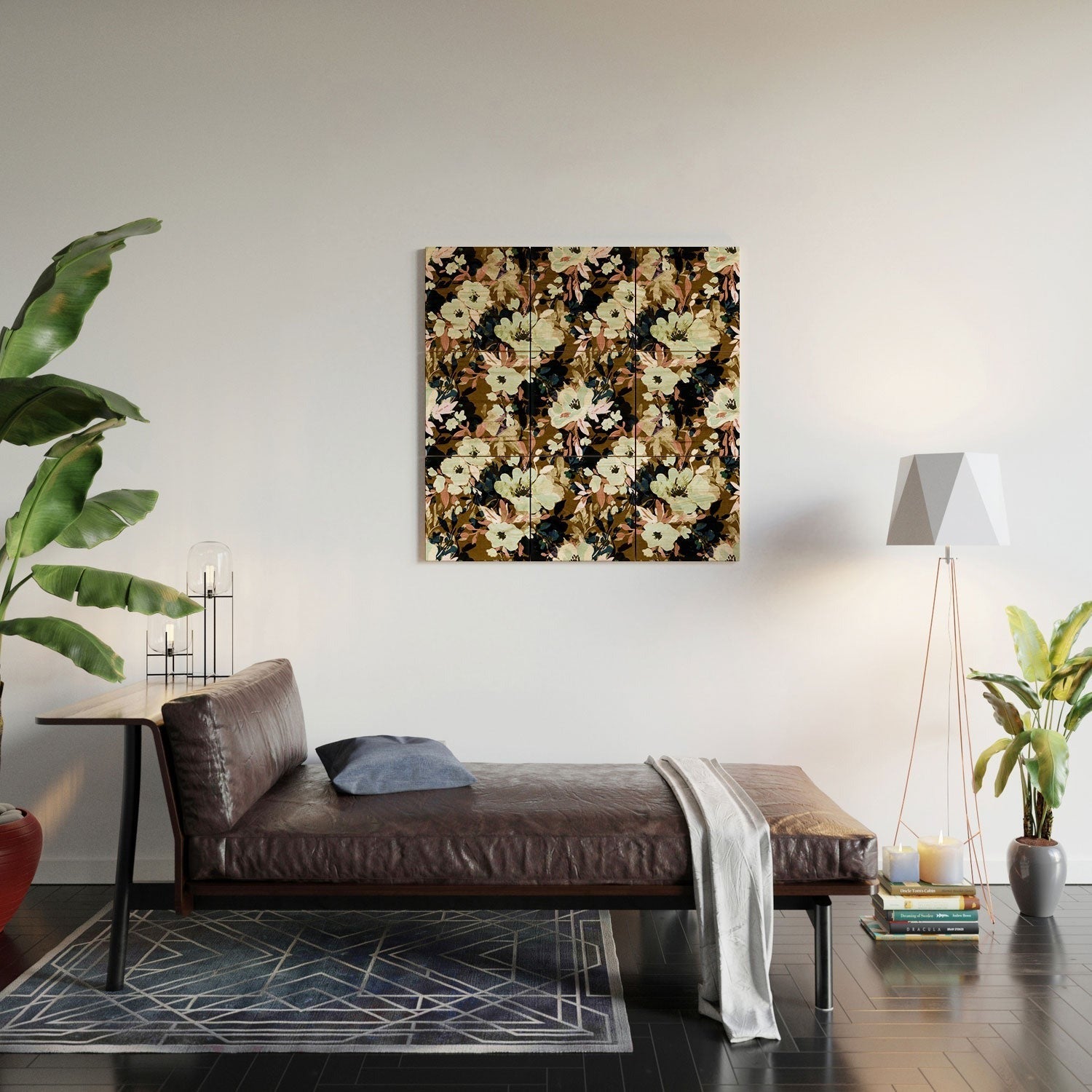 Marta Barragan Camarasa Romantic Floral Fusion Wood Wall Mural