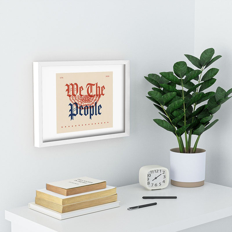 DENY Designs We The People ii Recessed Framing Rectangle