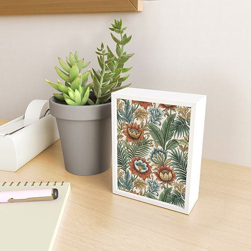 Marta Barragan Camarasa Retro Jungle Garden Framed Mini Art Print