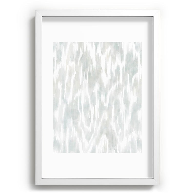 Jacqueline Maldonado Watercolor Wood Grain Recessed Framing Rectangle