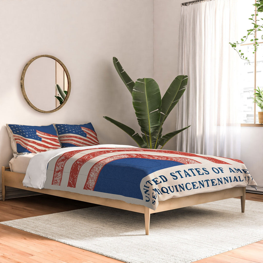 DENY Designs Stars n Stripes Semiquincentennial Comforter
