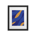 Camilla Foss Pebbles in Stream Framed Art Print