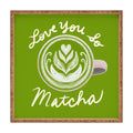 Design by Spark Love You So Matcha Square Tray