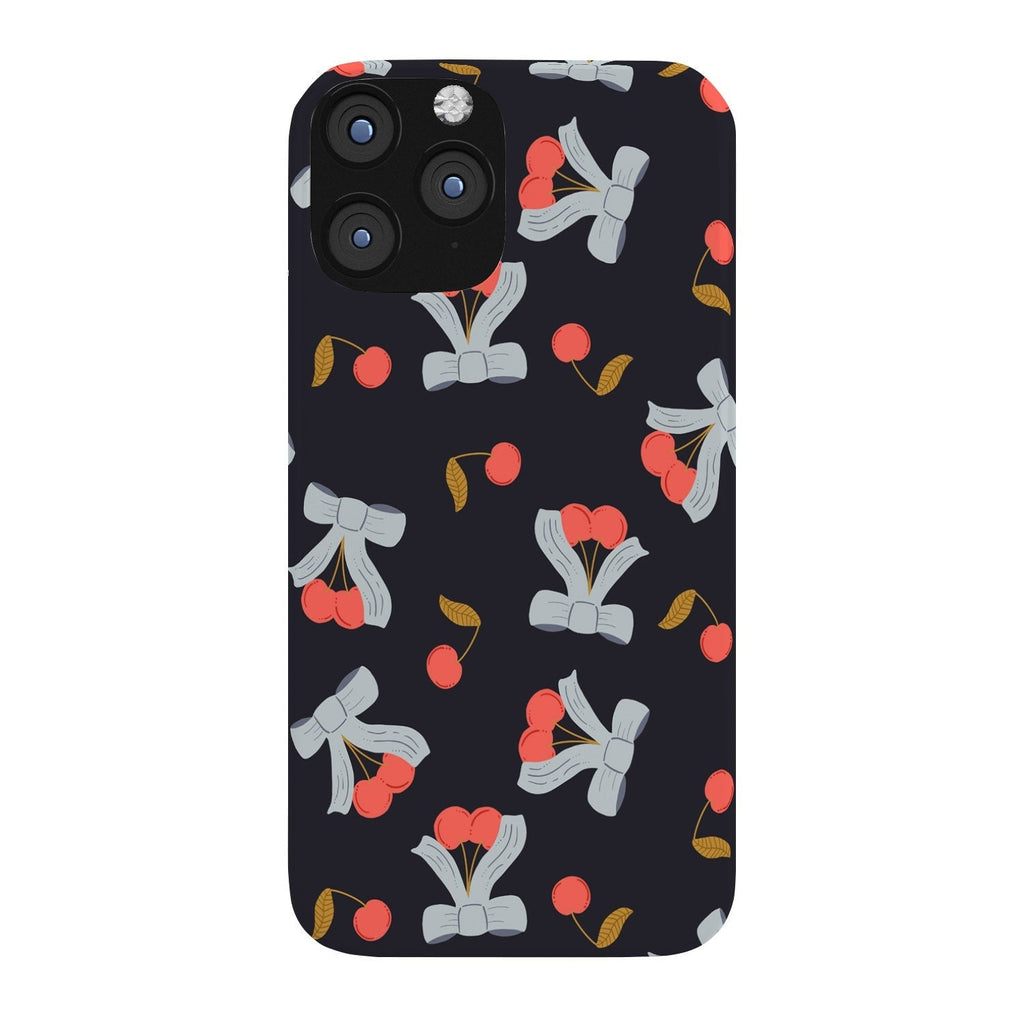 Jennifer Labre Cherries and Bows Phone Case