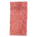 Avenie BR Red Zebra Stripe Beach Towel