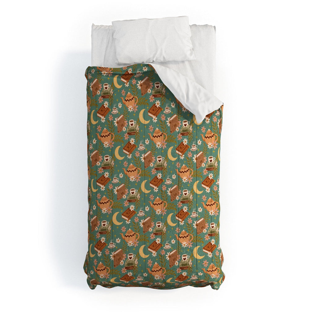 Avenie Moonlit Reading Nook I Comforter