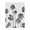 Gal Design Black And White Palms Puzzle