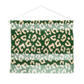 Avenie BR Cheetah Print In Green Wall Hanging Landscape