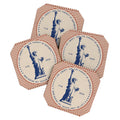 DENY Designs Life Liberty Coaster Set