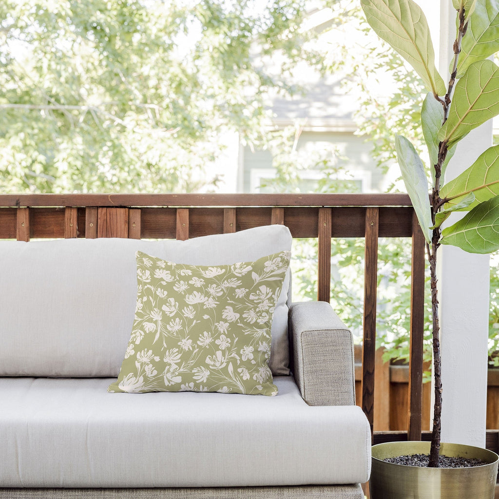 Gabriela Fuente Martine Outdoor Throw Pillow