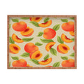 Jessica Molina Peach Pattern Rectangular Tray