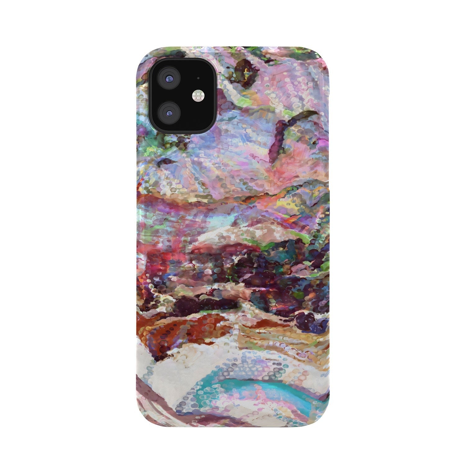 83 Oranges Sequin Haze Phone Case