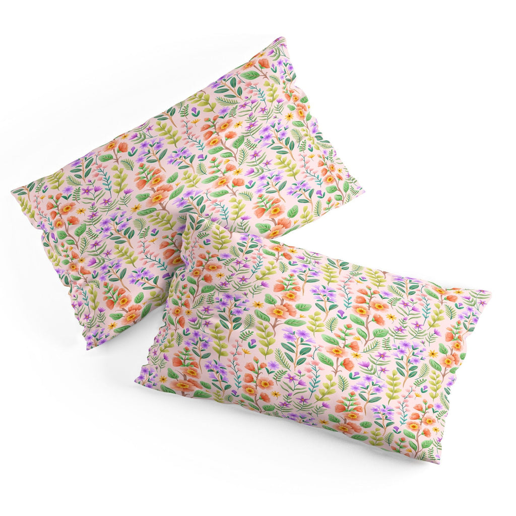 Pimlada Phuapradit Ditsy Spring Floral Pillow Shams