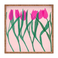 Garima Dhawan tulips 14 Square Tray
