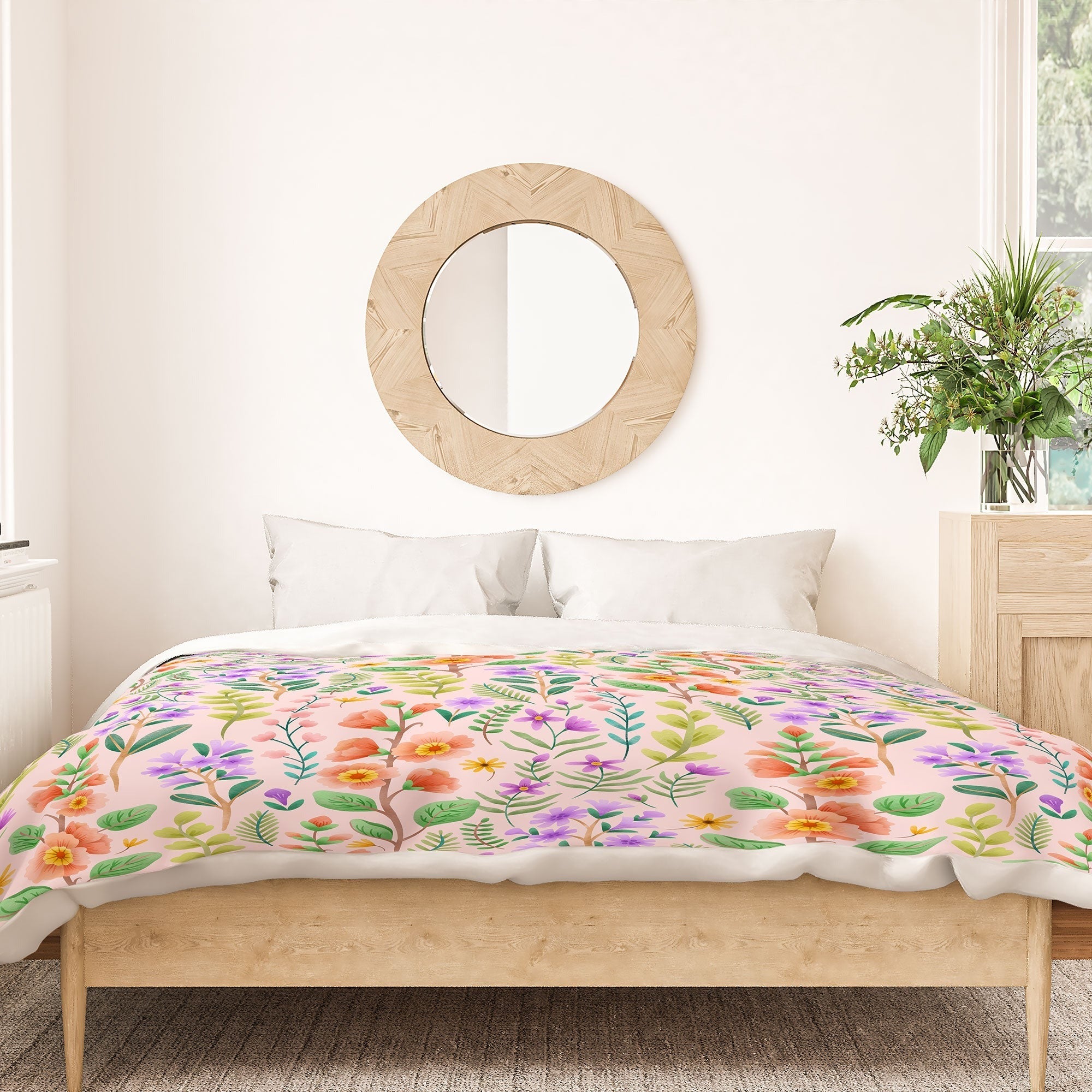 Pimlada Phuapradit Ditsy Spring Floral Duvet Cover