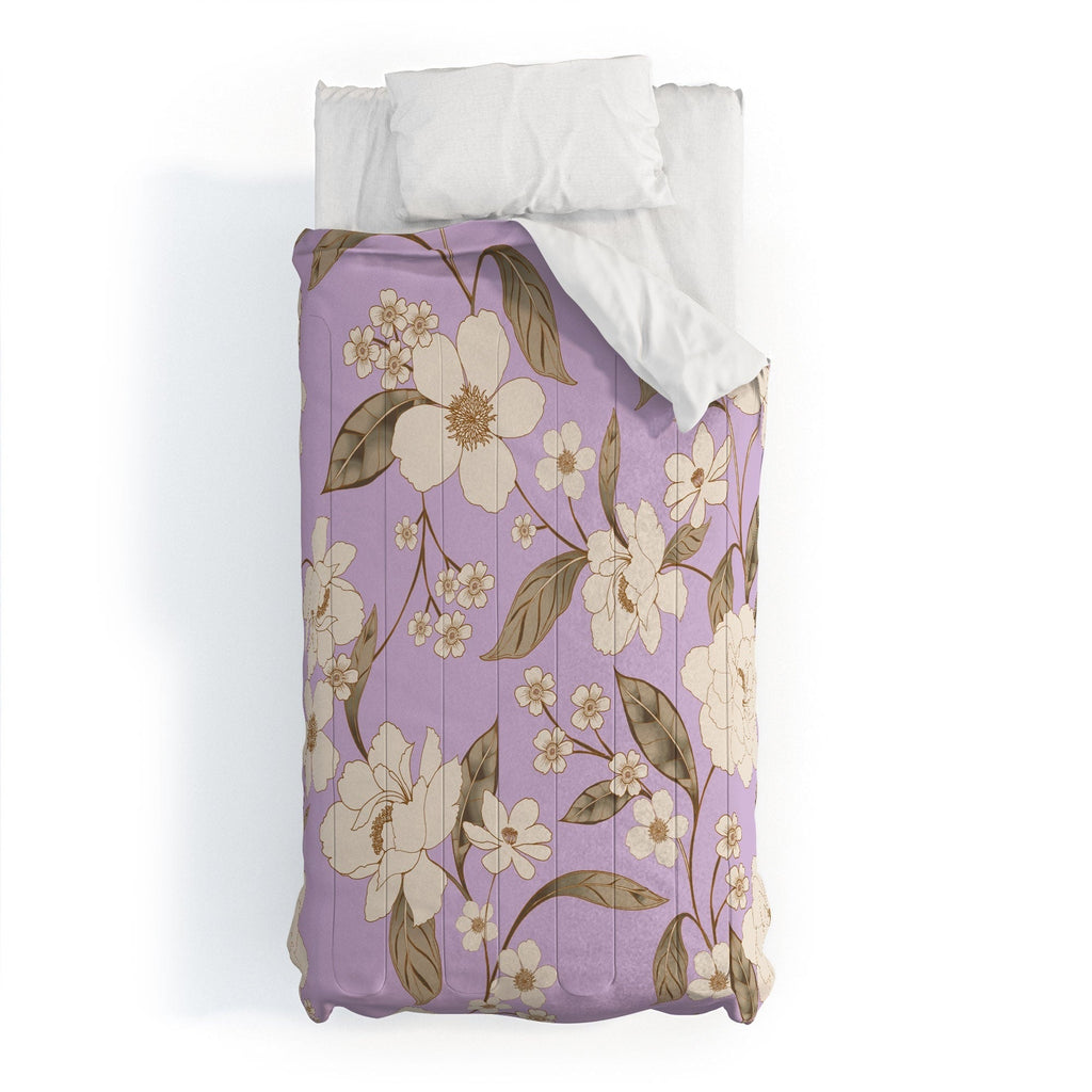 Gabriela Fuente Roberta lilac Comforter