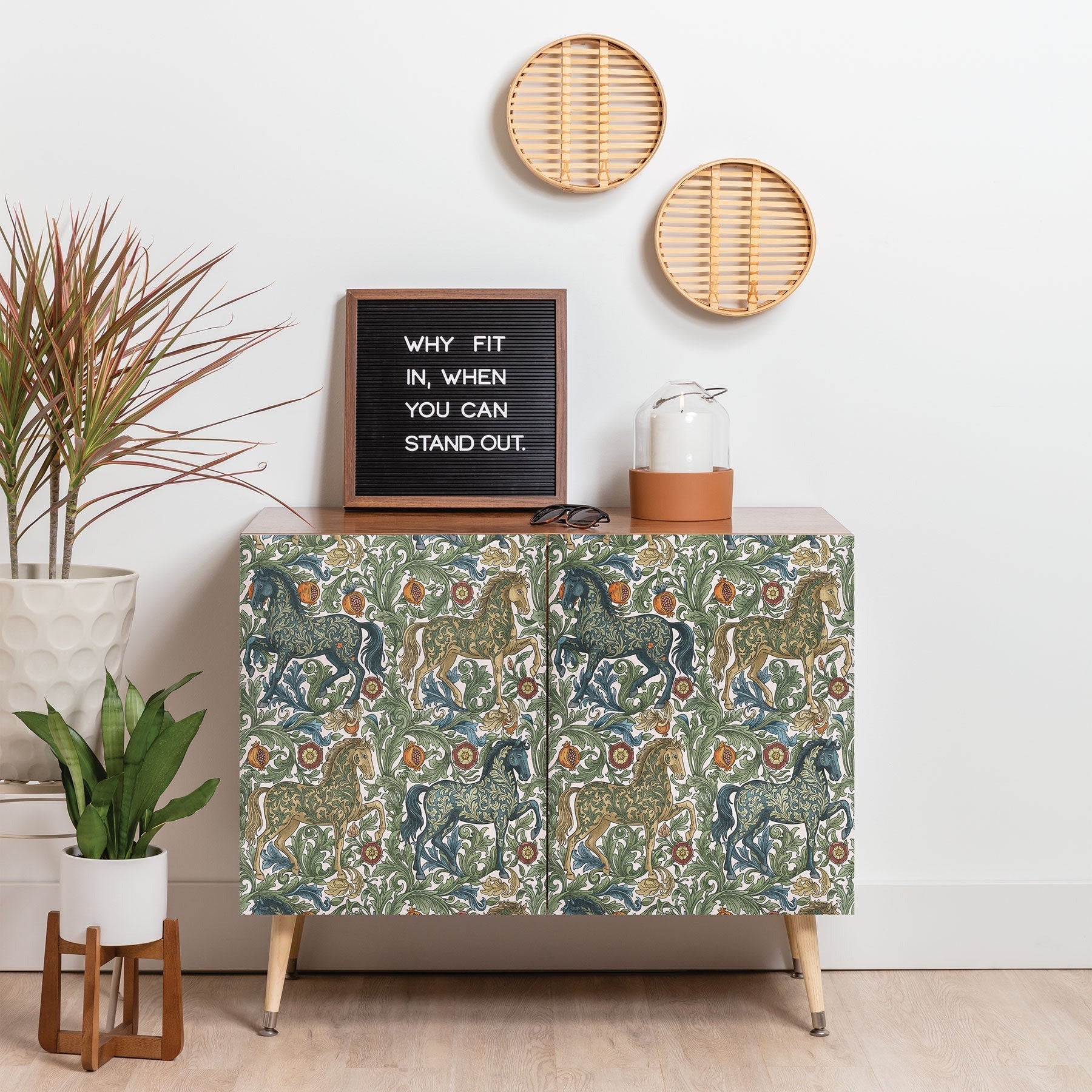 Marta Barragan Camarasa Renaissance Horse Garden Credenza