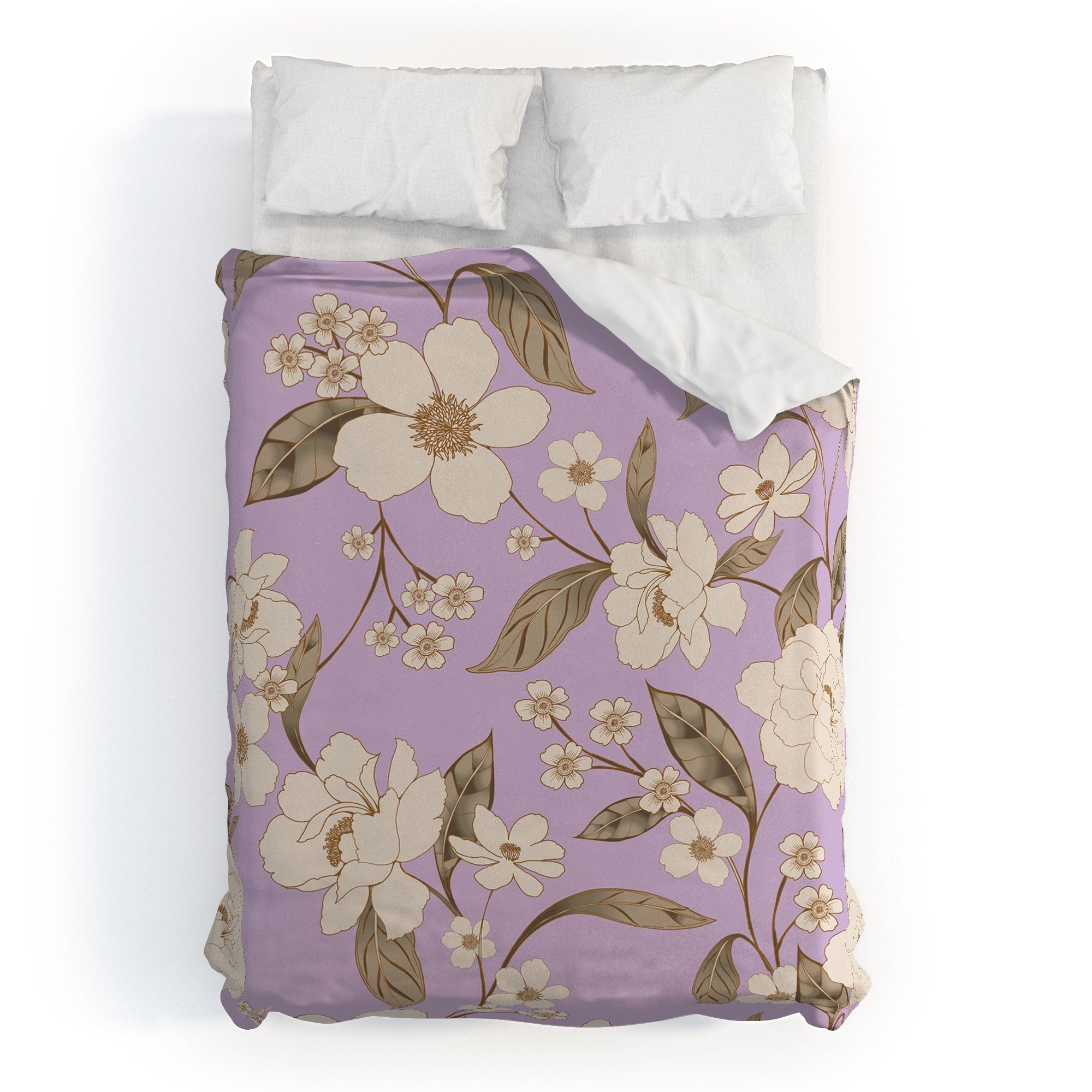 Gabriela Fuente Roberta lilac Duvet Cover