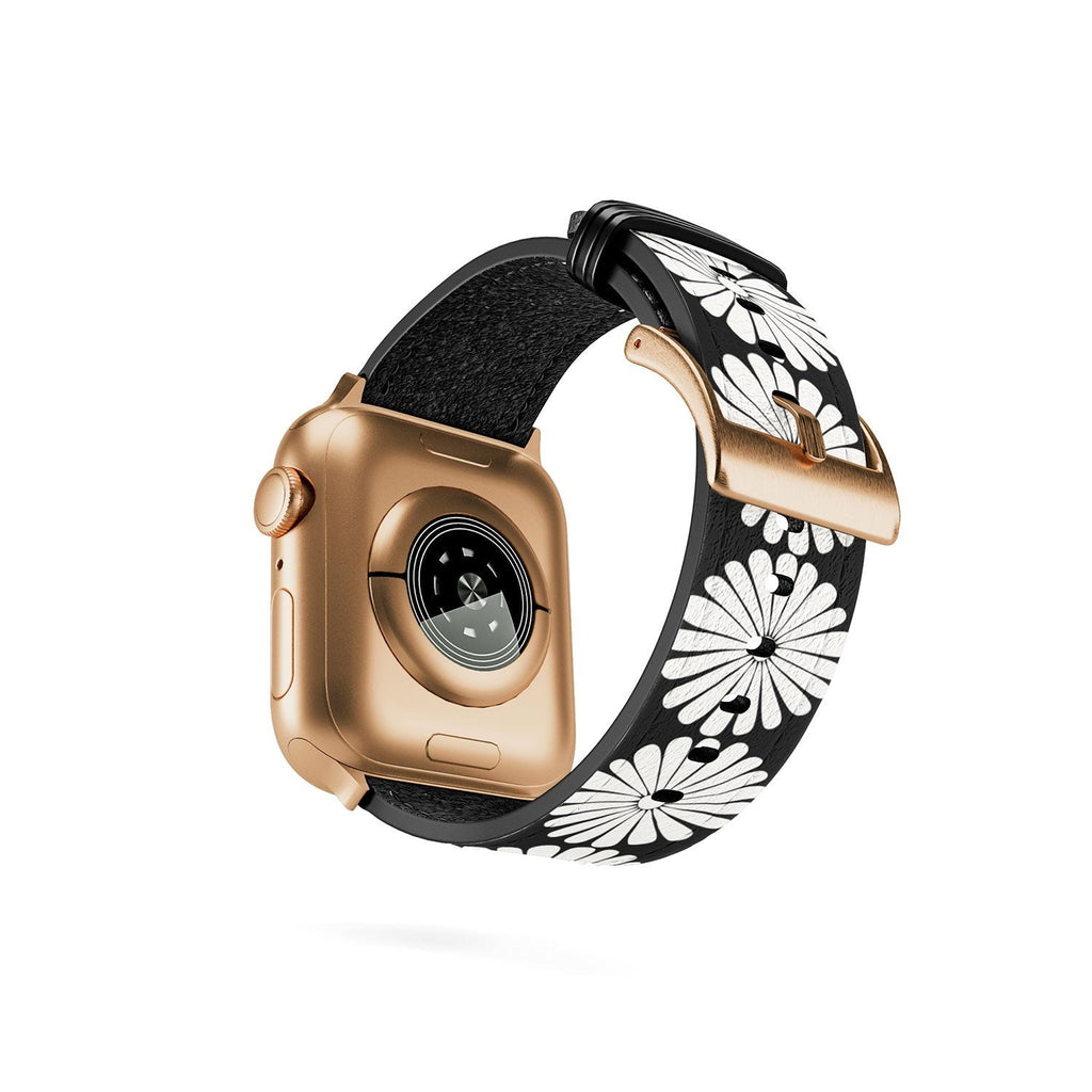 Colour Poems Retro Daisy II Apple Watch Band