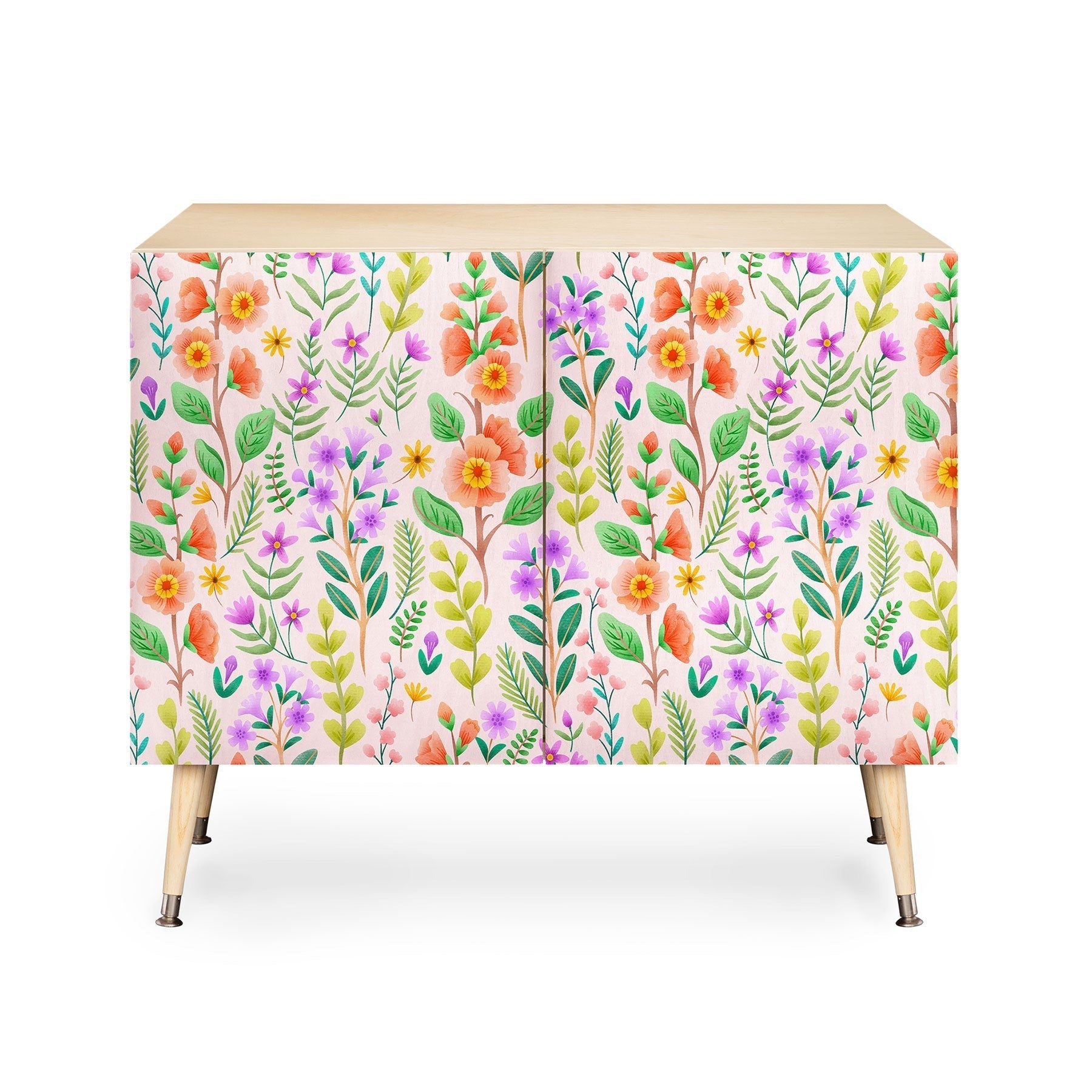 Pimlada Phuapradit Ditsy Spring Floral Credenza