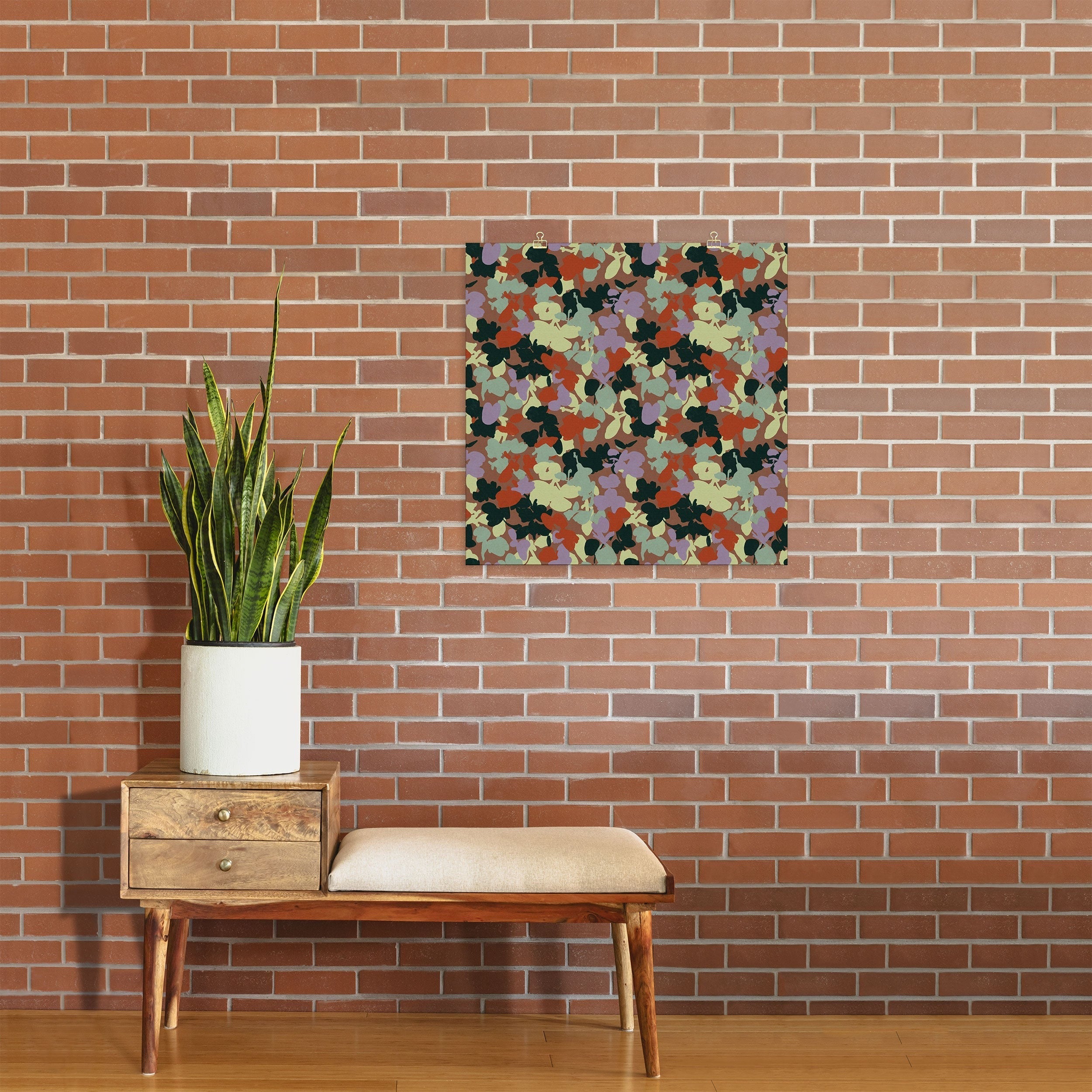 Marta Barragan Camarasa Retro Bloom Medley Art Print
