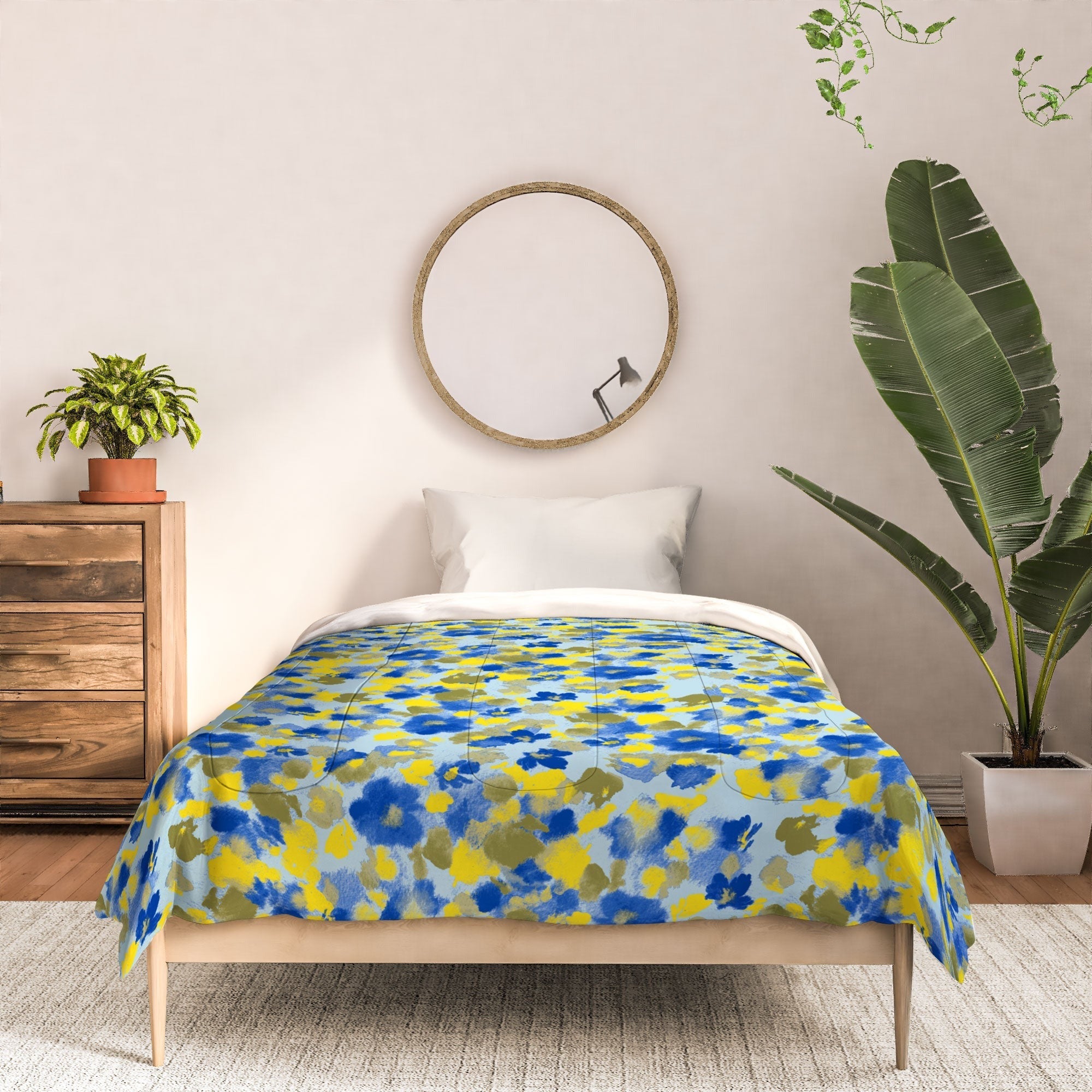 Gabriela Fuente Day Dreaming Watercolor Comforter