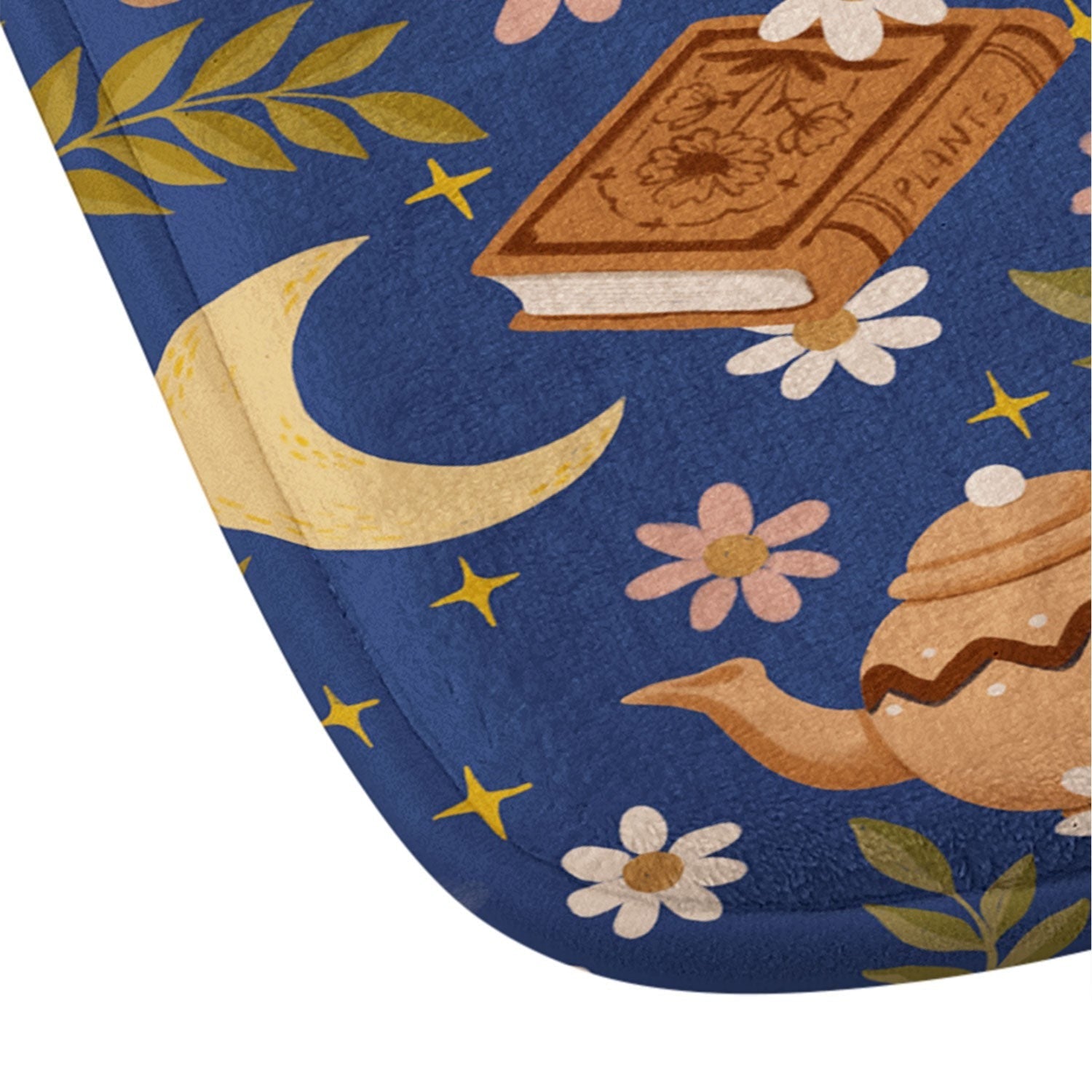 Avenie Moonlit Reading Nook II Memory Foam Bath Mat