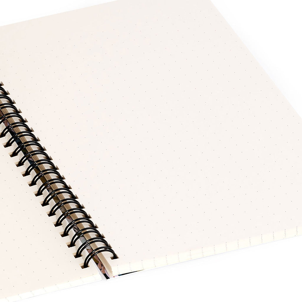 Marta Barragan Camarasa Romantic Floral Fusion Spiral Notebook