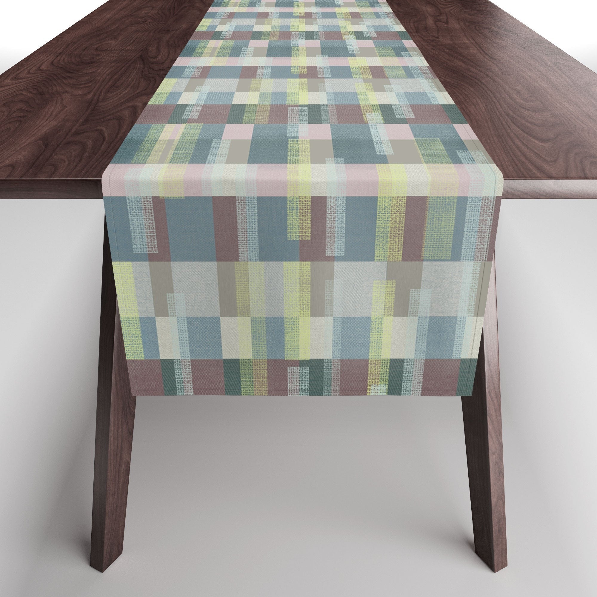 Marta Barragan Camarasa Dynamic Linear Blocks Table Runner