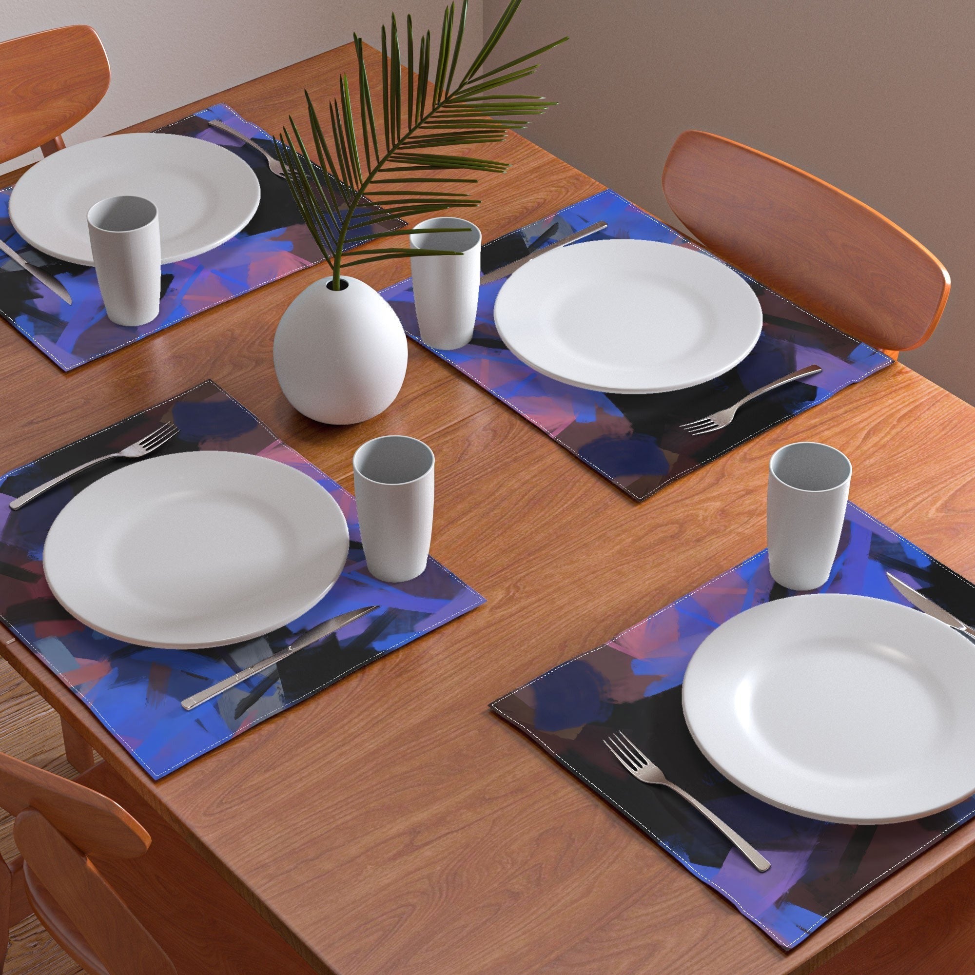83 Oranges Midnight Sparks Placemat