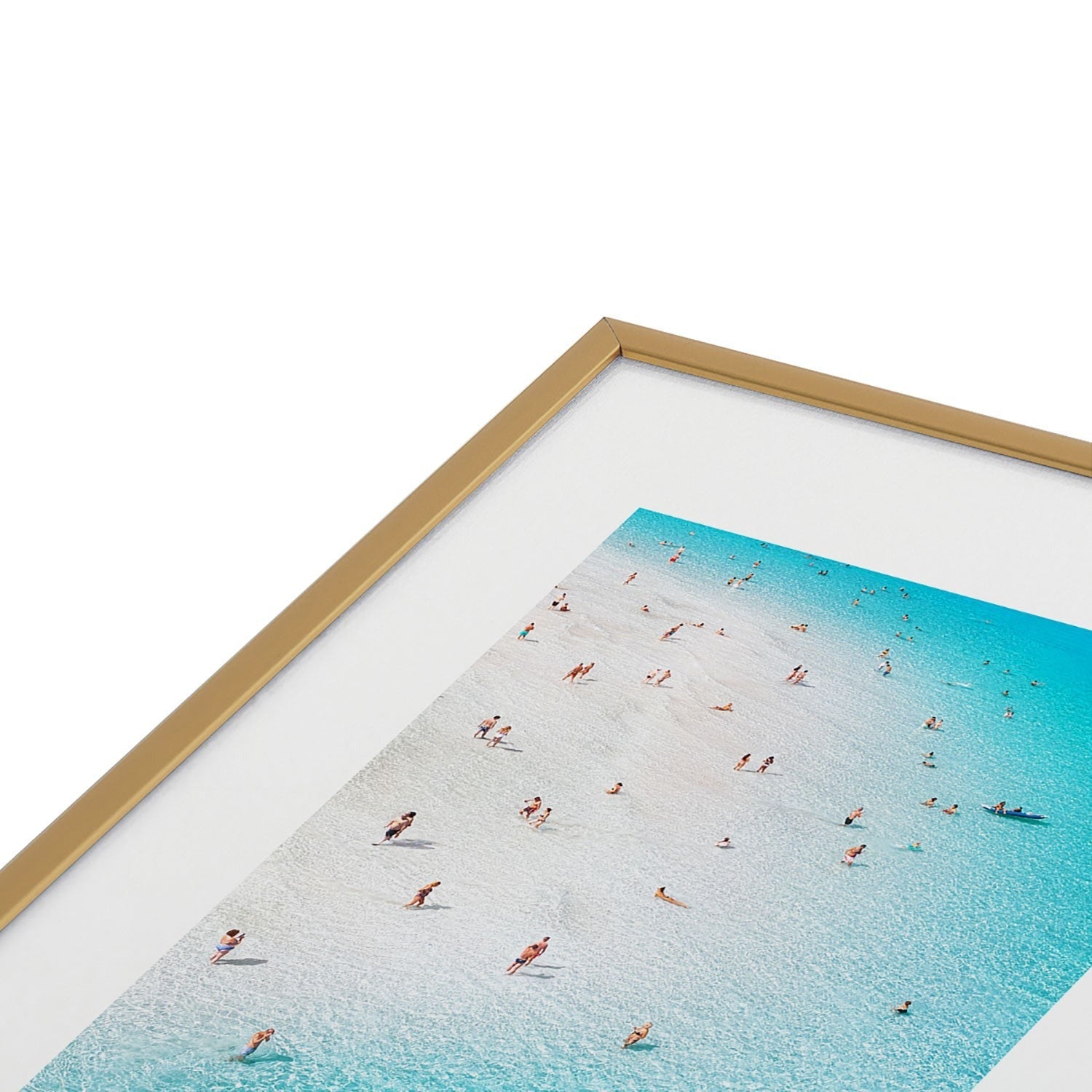 Gal Design Beach Daydream Metal Framed Art Print