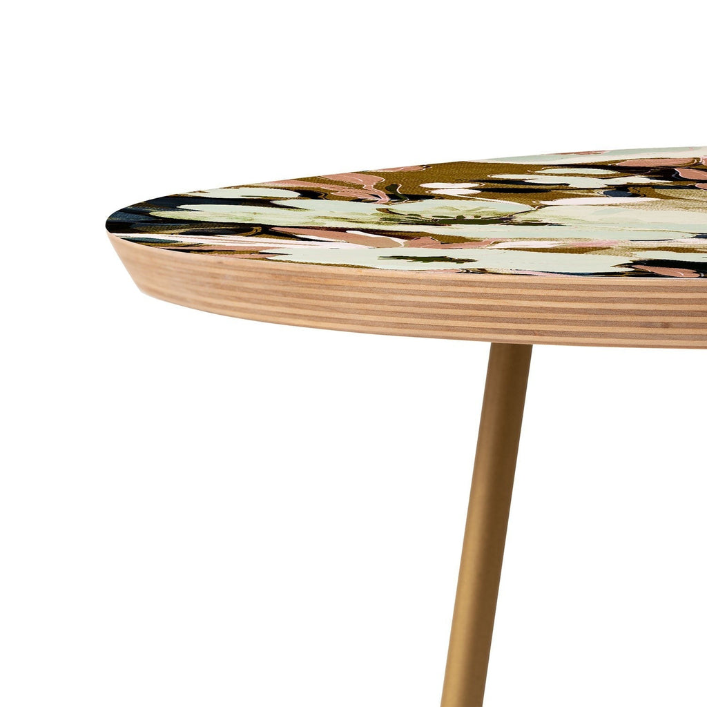 Marta Barragan Camarasa Romantic Floral Fusion Round Side Table
