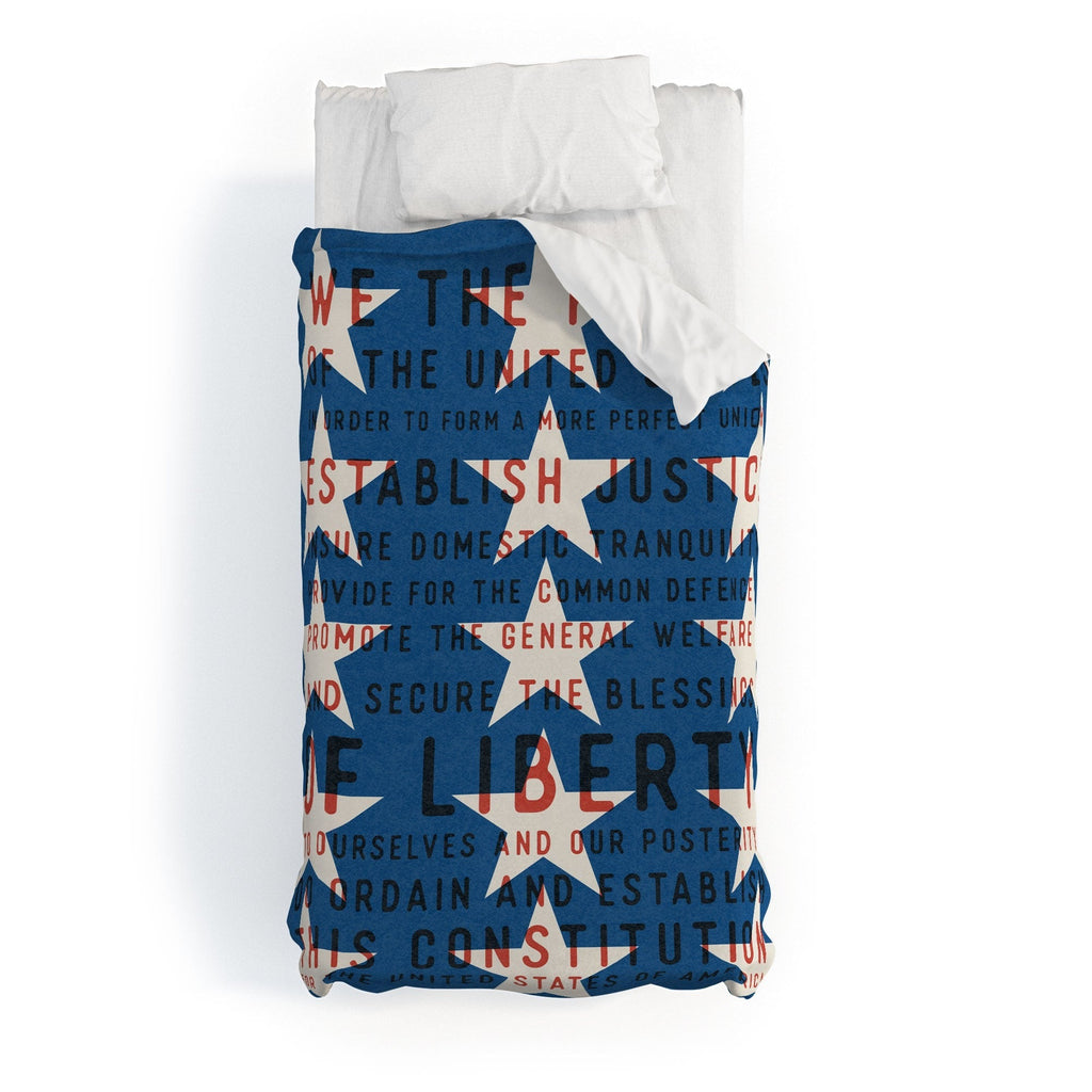 DENY Designs Starred Preamble Duvet Cover