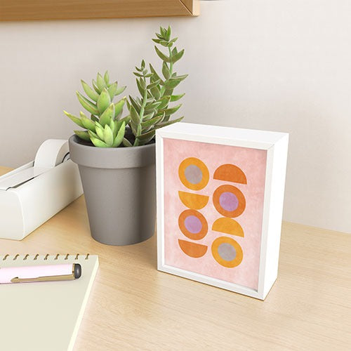 Mirimo Warm Balance Framed Mini Art Print