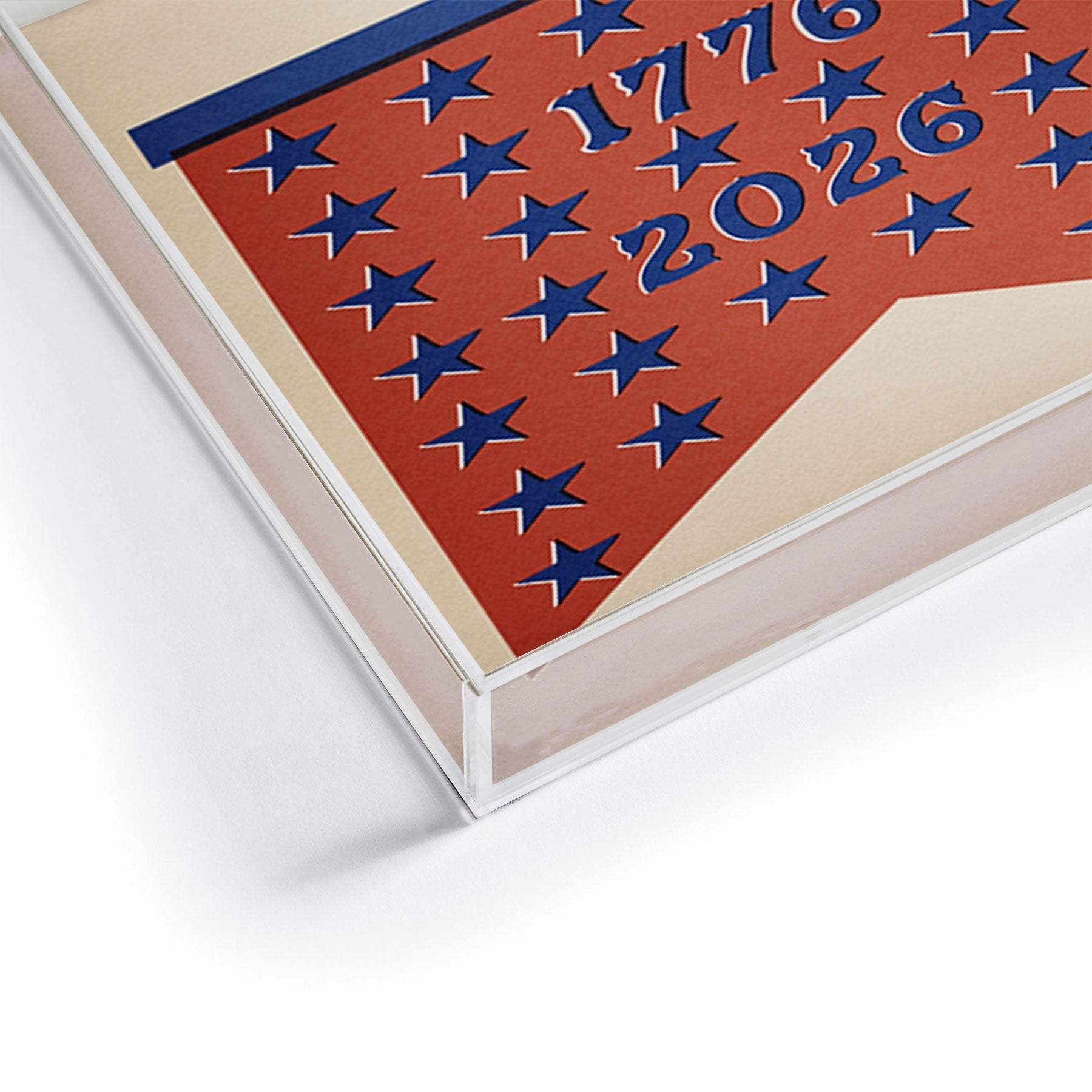 DENY Designs Star Banner Acrylic Tray