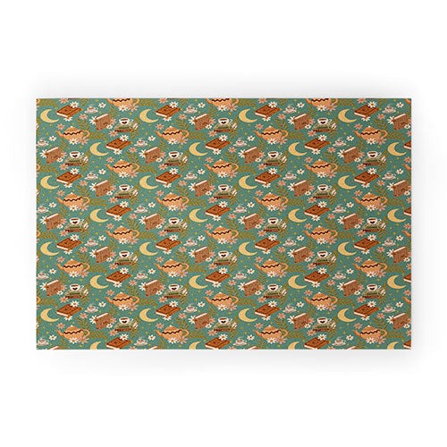 Avenie Moonlit Reading Nook I Welcome Mat