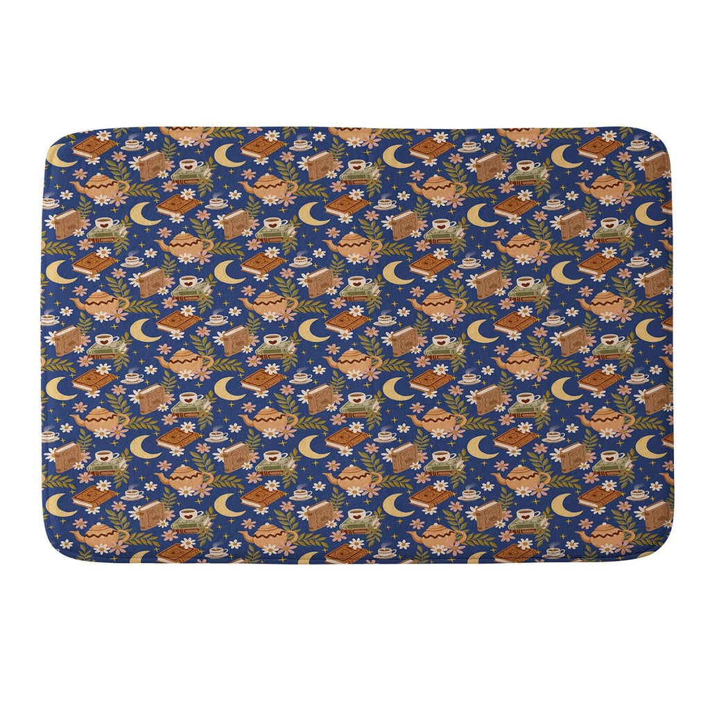Avenie Moonlit Reading Nook II Memory Foam Bath Mat