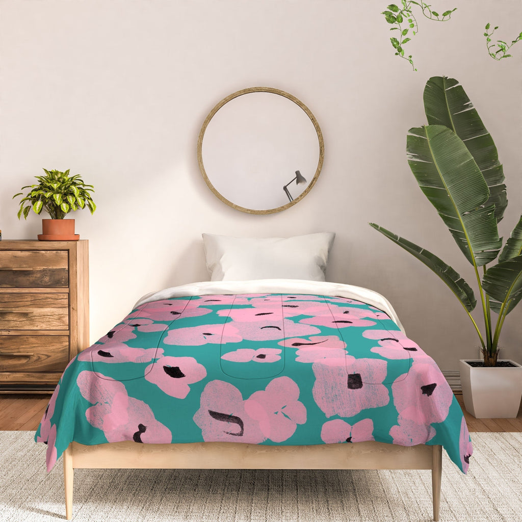 Garima Dhawan hydrangea 14 Comforter