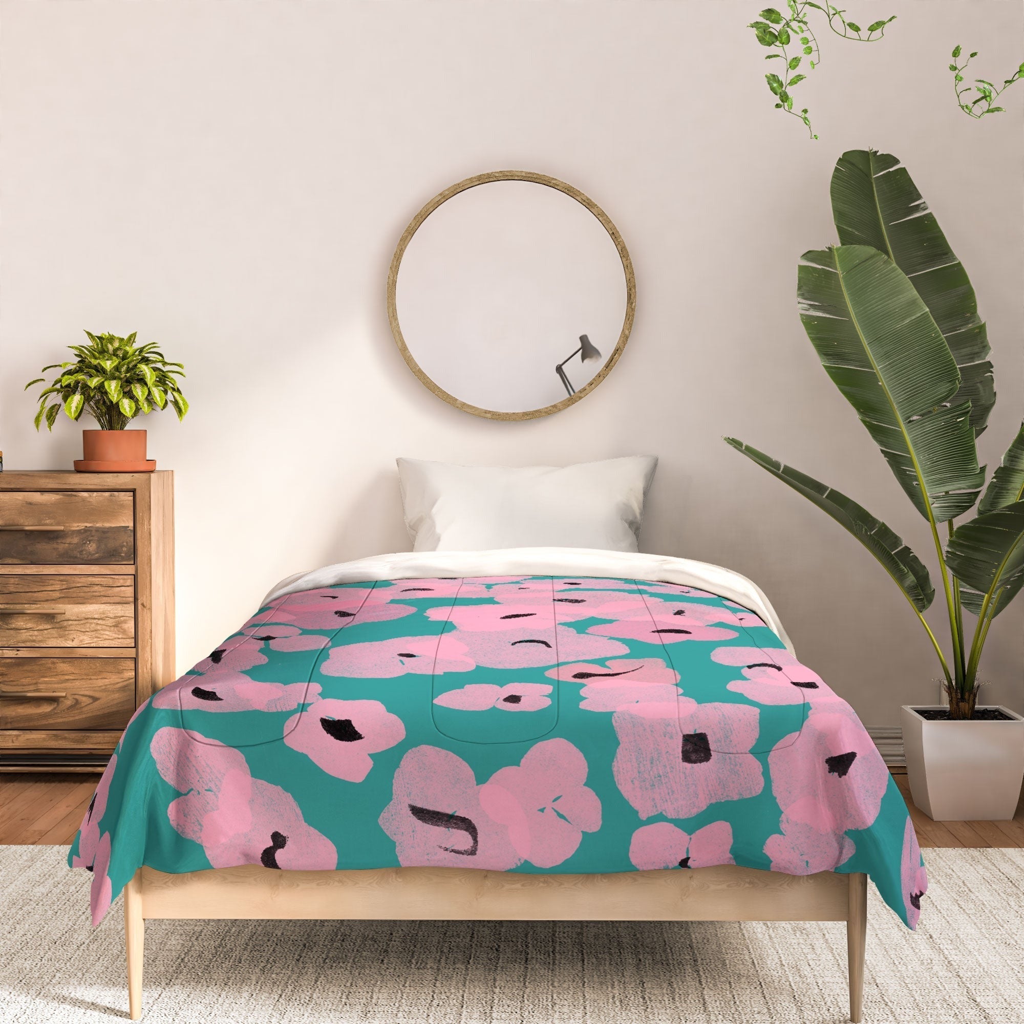 Garima Dhawan hydrangea 14 Comforter