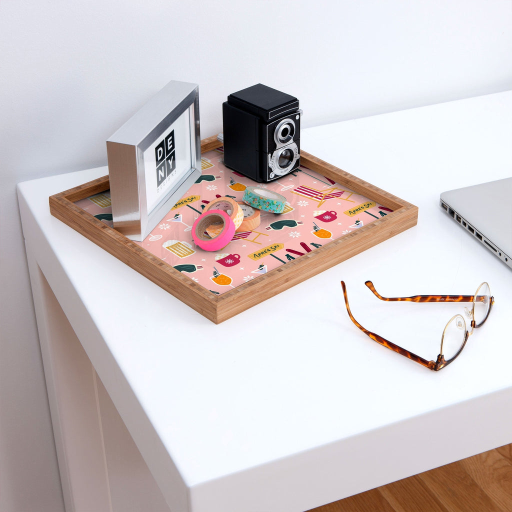 Design by Spark Apres Ski Holiday Square Tray