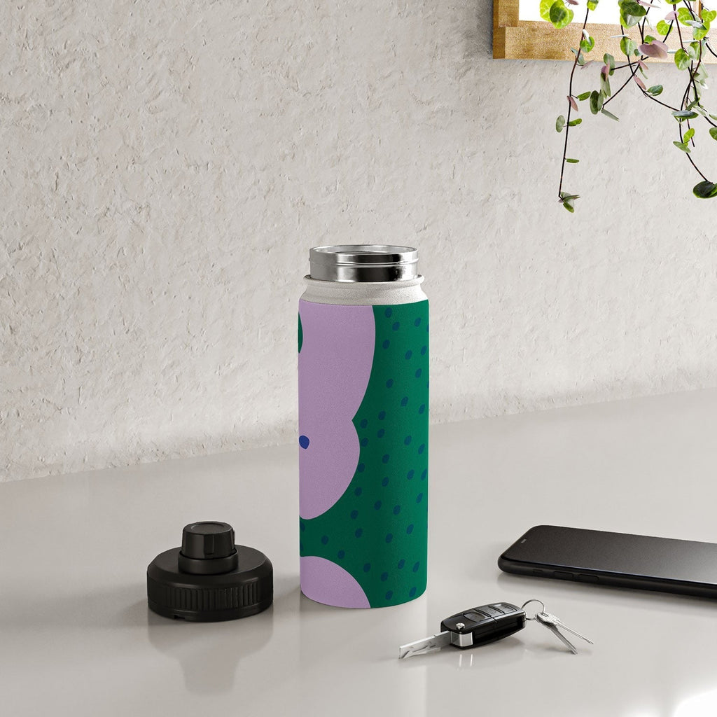 Camilla Foss Pebbles and Rabbit Water Bottle