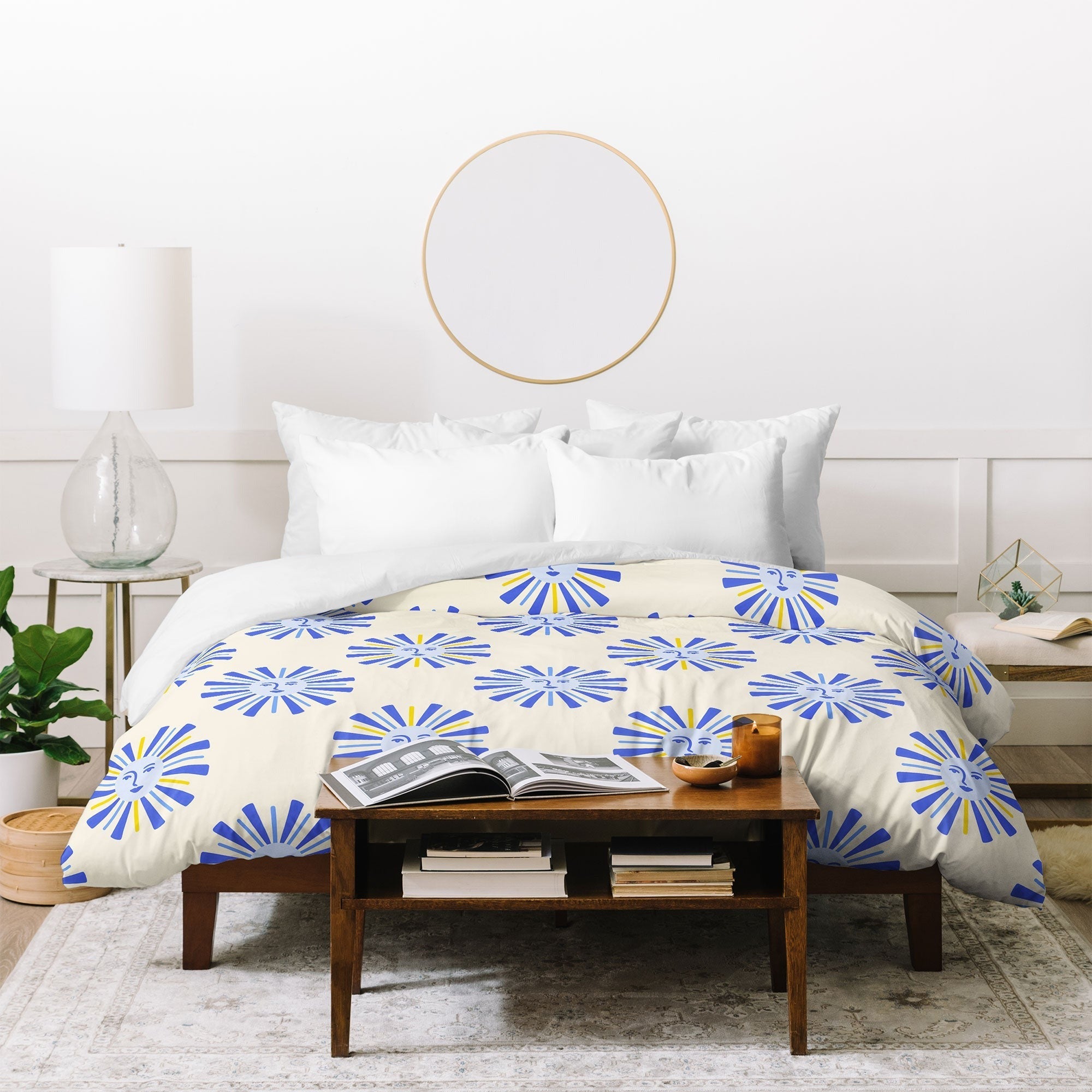 Design by Spark Dolce Vita Radial Sun Duvet Cover