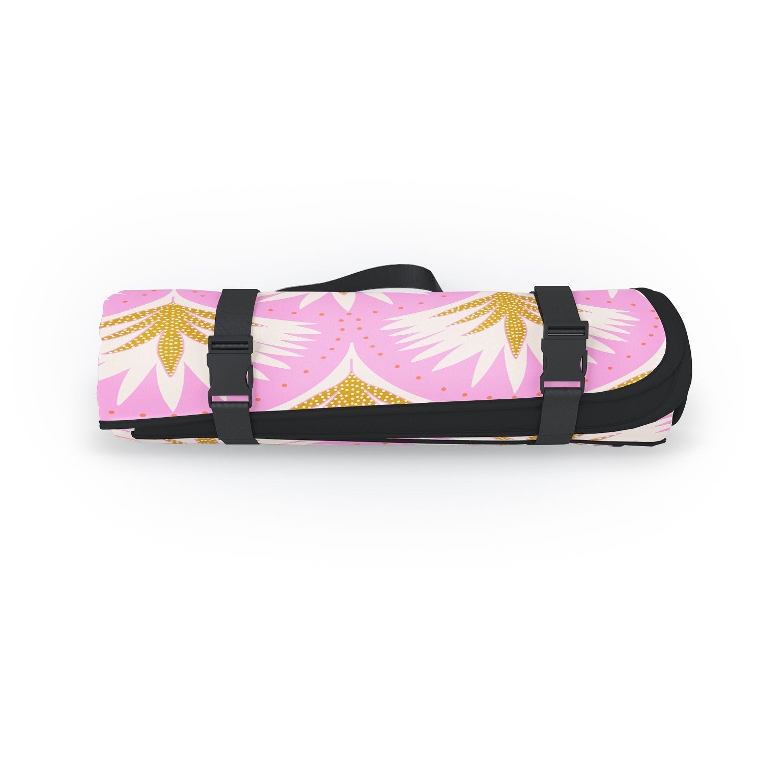 Jennifer Labre Pink Palmetto Picnic Blanket