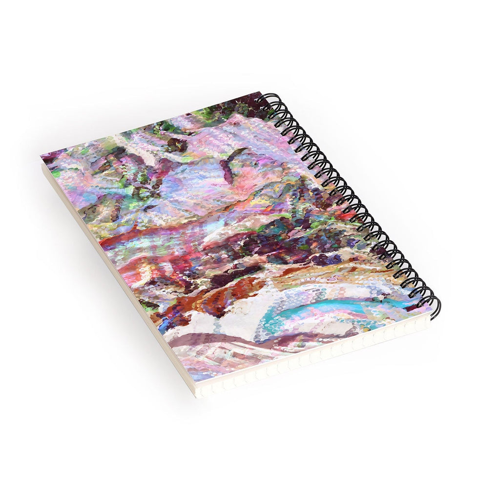 83 Oranges Sequin Haze Spiral Notebook