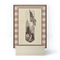 DENY Designs Flag Raisers Striped Square Mini Art Print
