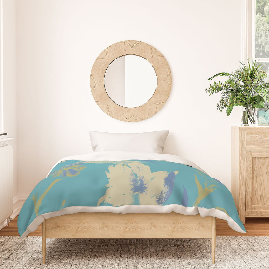 Gabriela Fuente Emma Floral Duvet Cover