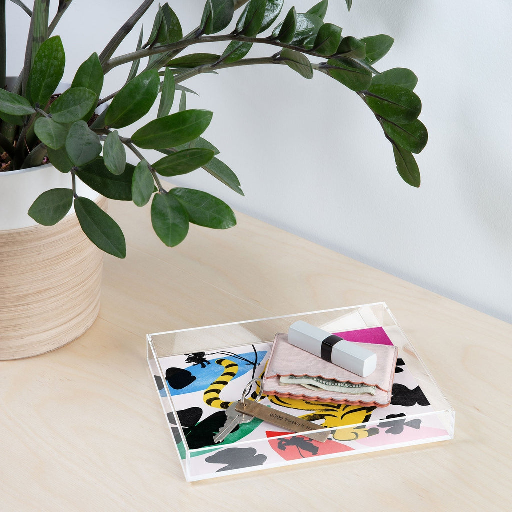 Garima Dhawan wild 3 Acrylic Tray