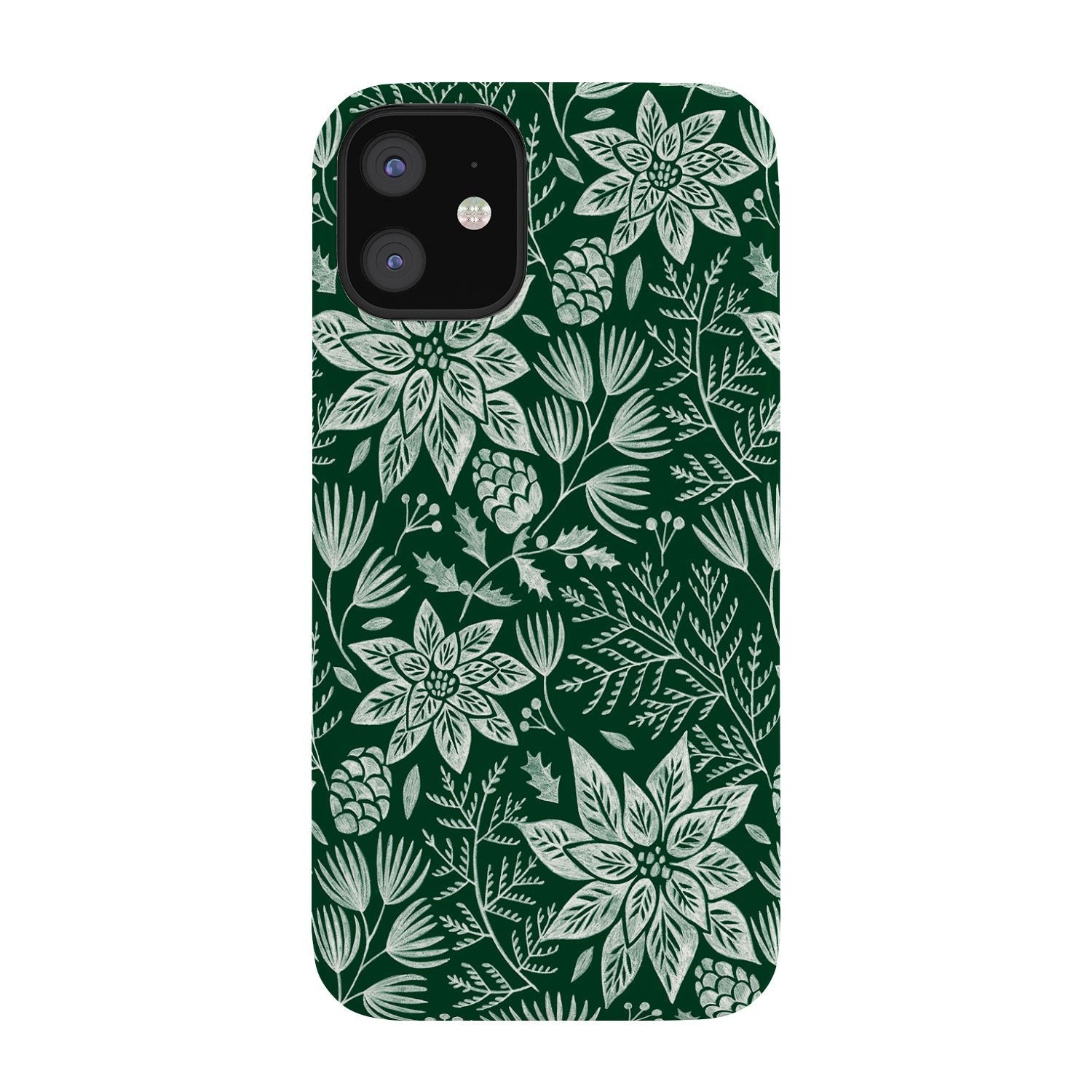 Pimlada Phuapradit Christmas Poinsettia Phone Case